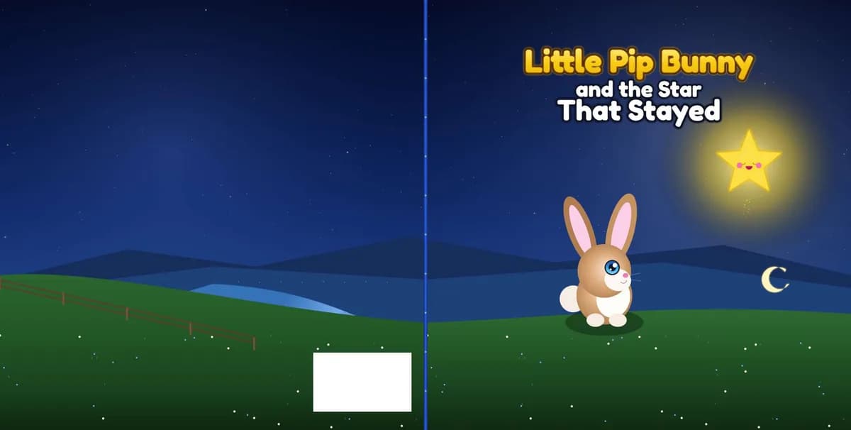 Little Pip Bunny And The Star That Stayed